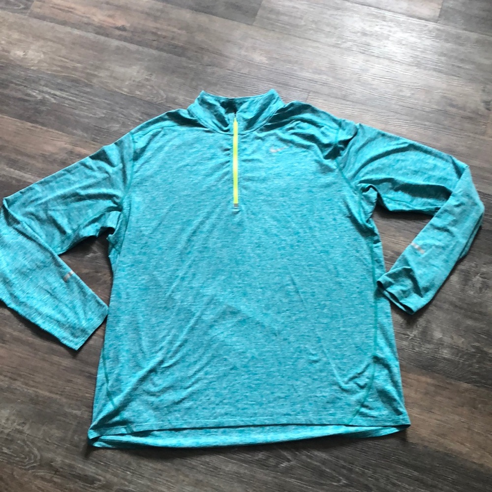 Nike long sleeve dry fit running shirt